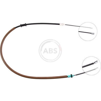 A.B.S. Handbremsseil Seilzug Festellbremse K15638 A.B.S. Handbremsseil Seilzug Festellbremse K15638