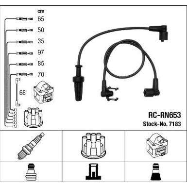 NGK Zündleitungssatz 7183