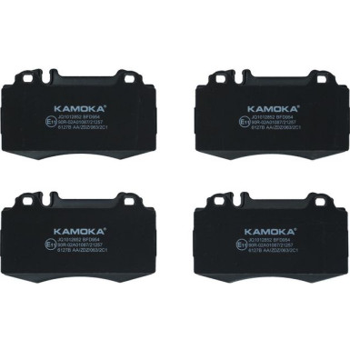 KAMOKA Bremsbelagsatz, Scheibenbremse JQ1012852