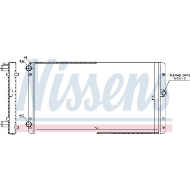 Wasserkühler PKW 65301