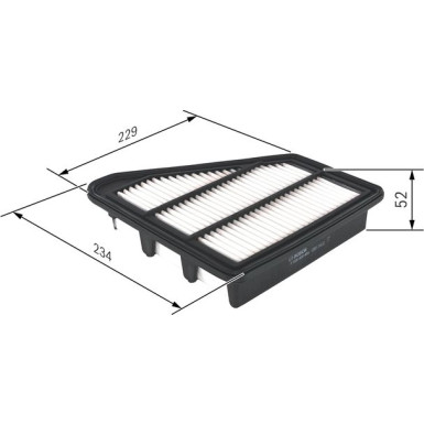 Luftfilter F 026 400 453 Luftfilter F 026 400 453