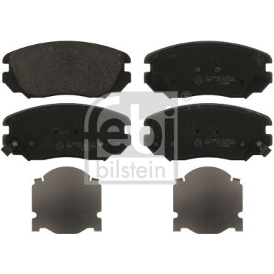 FEBI BILSTEIN Bremsbeläge 16895 FEBI BILSTEIN Bremsbeläge 16895