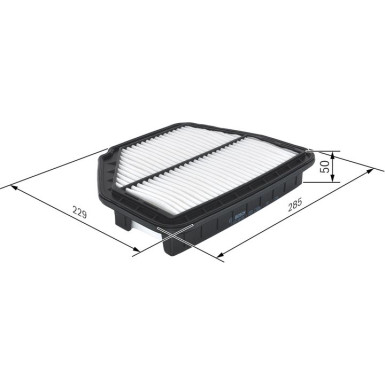 Luftfilter F 026 400 203 Luftfilter F 026 400 203
