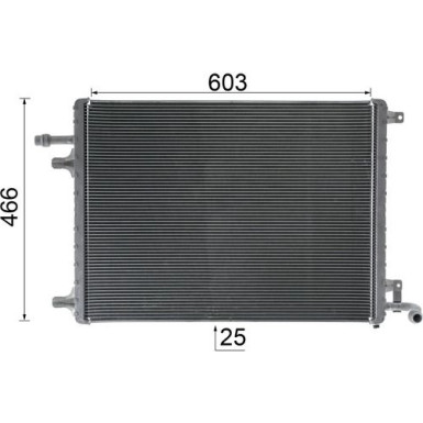 MAHLE Niedertemperaturkühler, Ladeluftkühler CIR 29 000P BEHR Premium Line