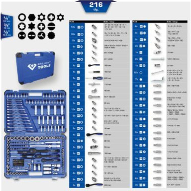KS TOOLS Steckschlüsselsatz BT023216
