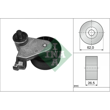 INA Spannrolle, Zahnriemen 531 0171 10 INA Spannrolle, Zahnriemen 531 0171 10