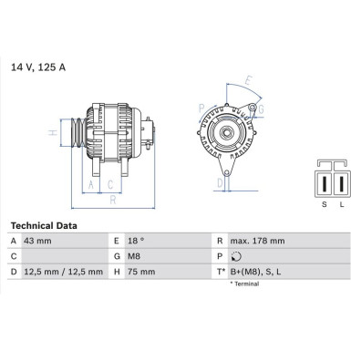 Lichtmaschine MITSUBISHI Pajero 0 986 045 611 Lichtmaschine MITSUBISHI Pajero 0 986 045 611