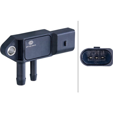 HELLA Sensor, Abgasdruck 6PP 009 409-231 HELLA Sensor, Abgasdruck 6PP 009 409-231