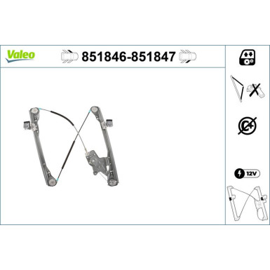 VALEO Fensterheber 851847