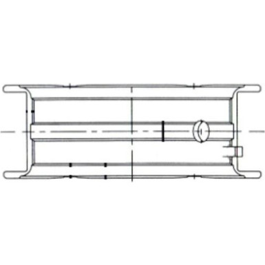 MAHLE Kurbelwellenlager 011 FL 21059 050