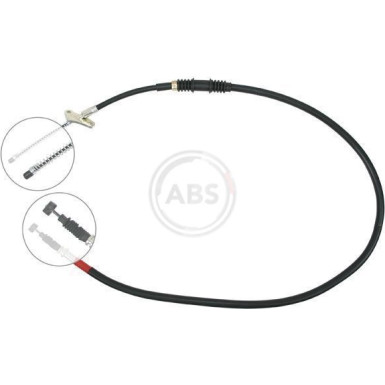 A.B.S. Handbremsseil Seilzug Festellbremse K15408 A.B.S. Handbremsseil Seilzug Festellbremse K15408