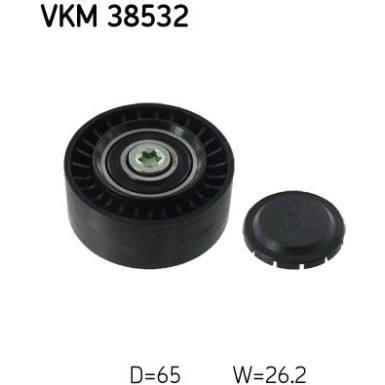 Multi-V-Spannrolle MB C-Klasse,SLK,GLC 14 VKM 38532