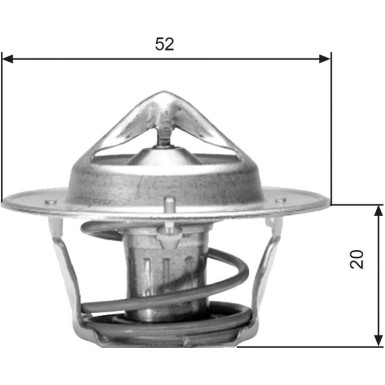 Gates Thermostat TH04182G1 Gates Thermostat TH04182G1