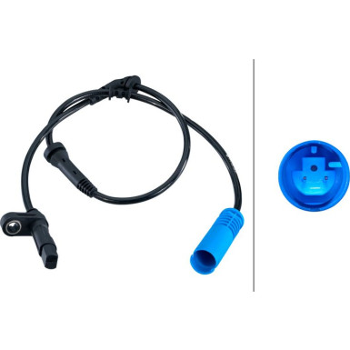 HELLA Sensor, Raddrehzahl 6PU 009 106-311