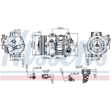 Kompressor PKW | Toyota RAV 4 IV 2.0i 12 | 890803