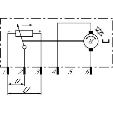 0 132 801 141 Stellelement, Heizklappe