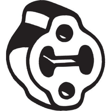 Bosch Automotive Auspuffaufhänger 255-624