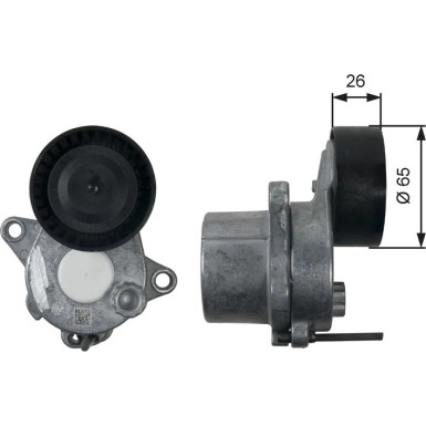 Spannrolle, Keilrippenriemen DriveAlign™ T39196 Spannrolle, Keilrippenriemen DriveAlign™ T39196