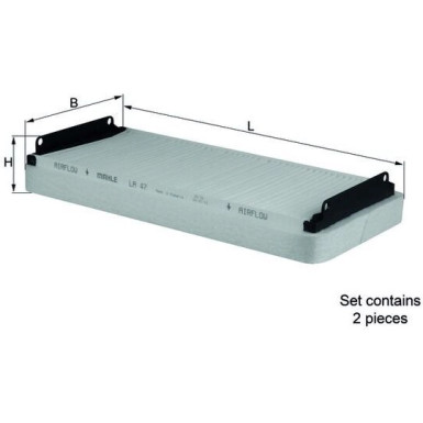 MAHLE Filter, Innenraumluft MAHLE Filter, Innenraumluft