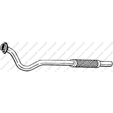 BOSCH | Automotive Auspuffrohr | 840-161