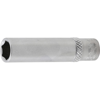 BGS Steckschlüssel-Einsatz Sechskant, tief | Antrieb Innenvierkant 6,3 mm (1/4"""") | SW 8 mm | 10508