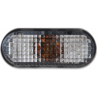 Z-BLINKER L/R GRAU OVAL | VW POLO 3/5-T 10,94-9,99 | 7263,604,3