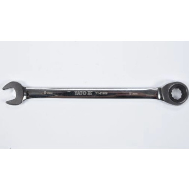 YT-01909 Ratschenringmaulschlüssel 9mm YT-01909 Ratschenringmaulschlüssel 9mm
