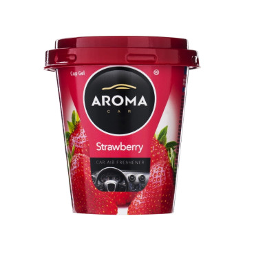 58028604 Aroma Car CUP GEL Strawberry