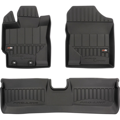 3D407749 FROGUM Gummi-Fach für 3D-Matten Toyota Yaris Iii (Ausser Hybrid) 2011-2019