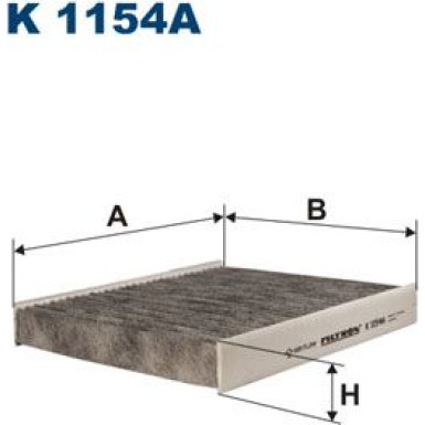 FILTRON Filter, Innenraumluft | K 1154A