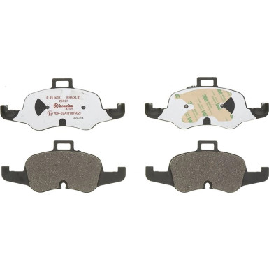 BREMBO Bremsklötze Xtra VA | AUDI TT 14 | P 85 160X BREMBO Bremsklötze Xtra VA | AUDI TT 14 | P 85 160X