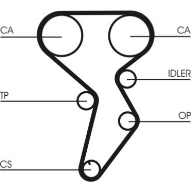 Zahnrimsatz | CT879K1