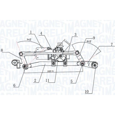 SCHEIBENREINIGUNGSANLAGE TGE775NM