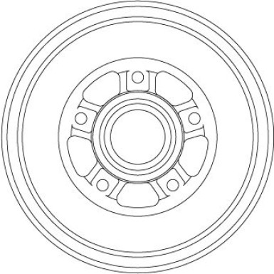 DB4560MR Bremstrommel