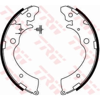 86 461 009 Bremsbacken | HONDA Accord,CR-V,SUZ Jimny 90 | GS8559