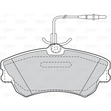 VALEO Bremsbeläge 302217