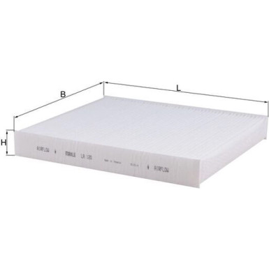 MAHLE Filter, Innenraumluft MAHLE Filter, Innenraumluft