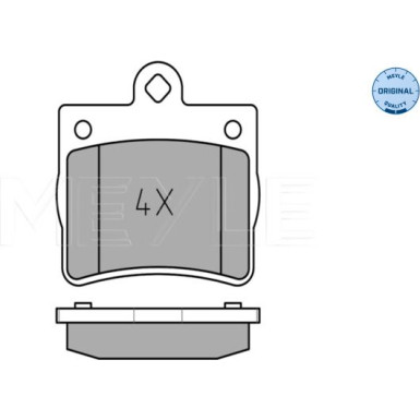 Bremsbelagsatz Db T. W202 C180-22 | 252190015