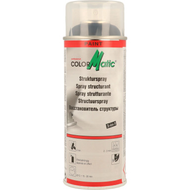 190339 Colormatic Strukturspray schwarz 400ml