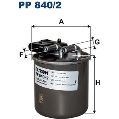 FILTRON Kraftstofffilter PP 840/2 FILTRON Kraftstofffilter PP 840/2