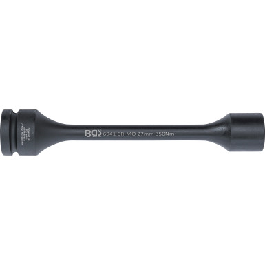 BGS Torsions-Kraft-Steckschlüssel-Einsatz Sechskant | Antrieb Innenvierkant 25 mm (1"""") | SW 27 mm | 350 Nm | 6941