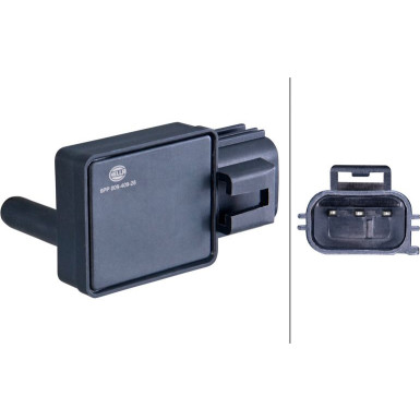 HELLA Sensor, Abgasdruck 6PP 009 409-281
