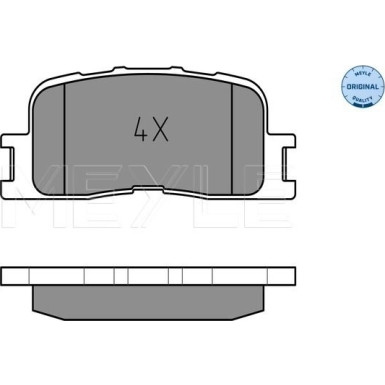 Bremsbelagsatz Toyota T. Camry 2.4-3.0 01- Mit Sensor | 025 237 0215/W
