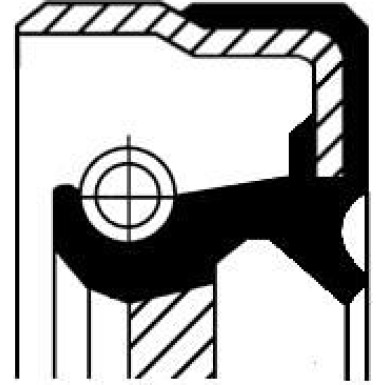 Wellendichtring, Differential | 01033403B