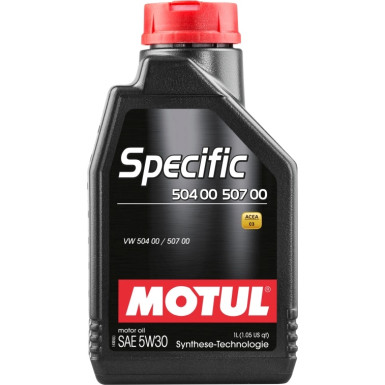 Motul Specific VW 504 00 / 507 00 5W-30 C3 1 Liter | 106374 Motul Specific VW 504 00 / 507 00 5W-30 C3 1 Liter | 106374