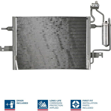 Kondensator PKW OPEL Meriva 03 FIRST FIT 94624