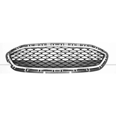 KÜHLERGRILL SCHARZ/CHROM BENZIN WABEN | FORD FIESTA VII 1,17 | 2737,403,1