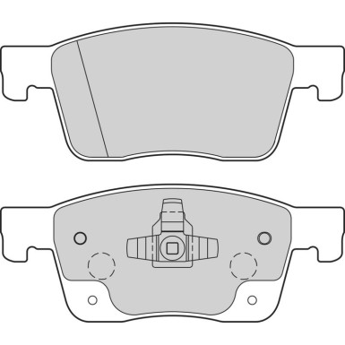 VALEO Bremsbeläge 302606