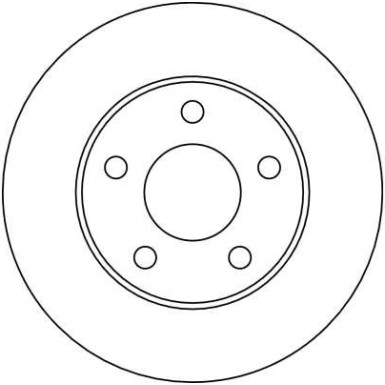 Bremsscheibe Opel P. Sintra | DF4041