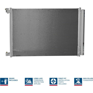 Kondensator PKW Mercedes C-Klasse 14 FIRST FIT 940519